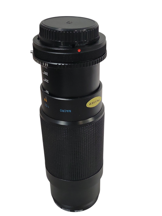 Macro 100-300mm f=300mm image coated filter 1A 55mm lens