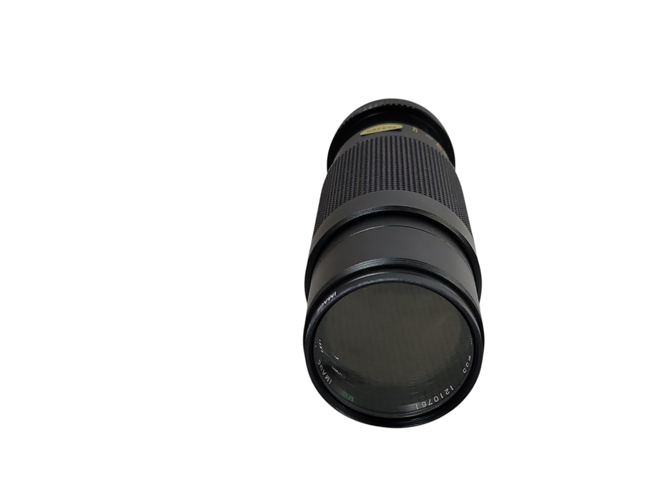 Macro 100-300mm f=300mm image coated filter 1A 55mm lens