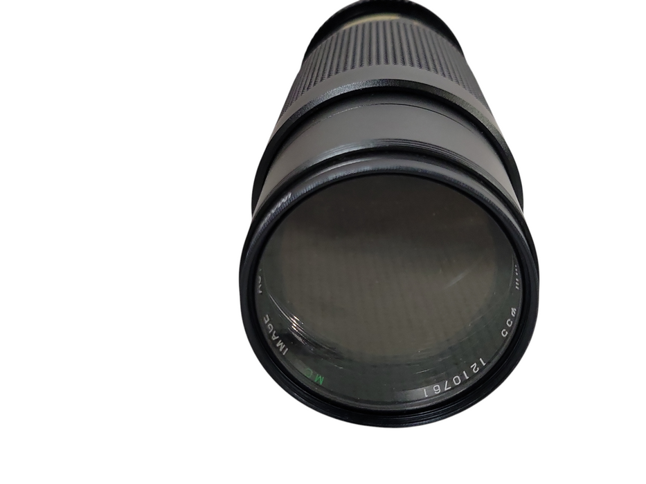 Macro 100-300mm f=300mm image coated filter 1A 55mm lens