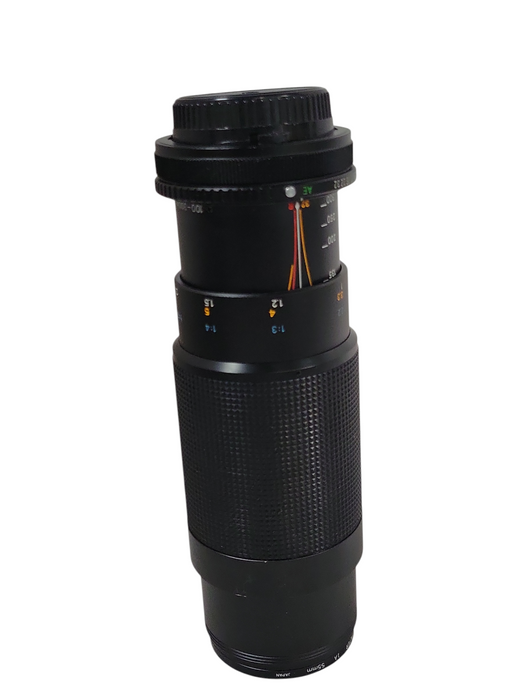 Macro 100-300mm f=300mm image coated filter 1A 55mm lens