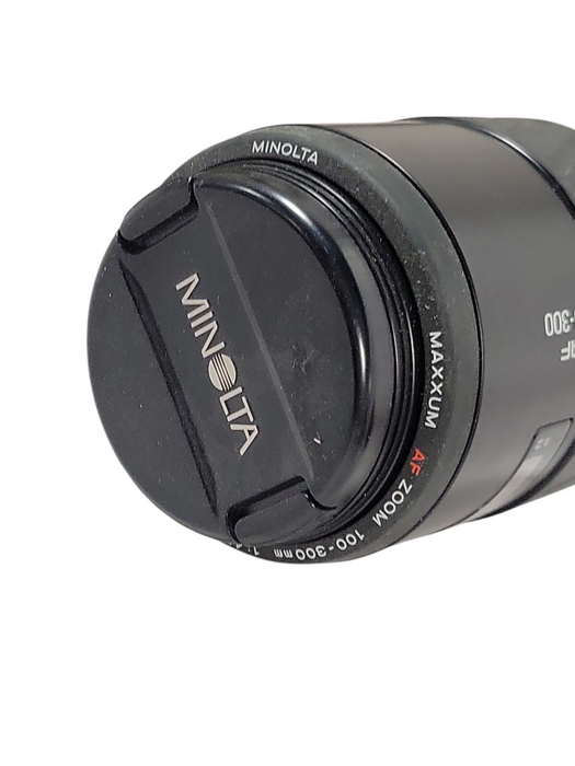 Minolta AF 100-300 Maxxum AF Zoom 100-300mm 1:4.5 (32)-5.6 Lens