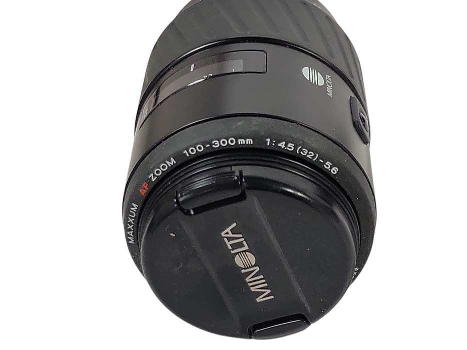 Minolta AF 100-300 Maxxum AF Zoom 100-300mm 1:4.5 (32)-5.6 Lens