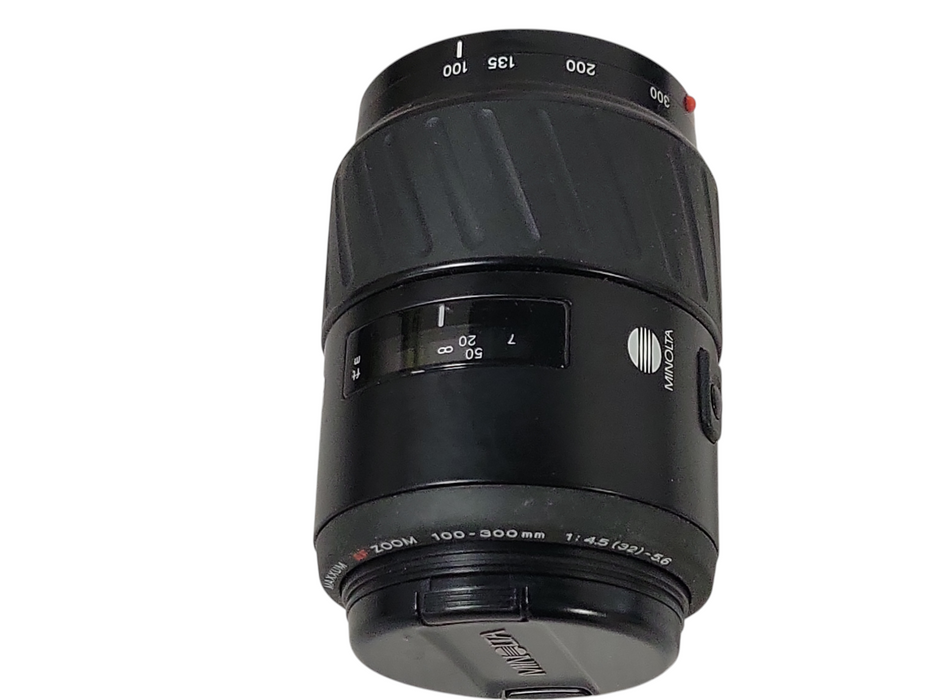 Minolta AF 100-300 Maxxum AF Zoom 100-300mm 1:4.5 (32)-5.6 Lens