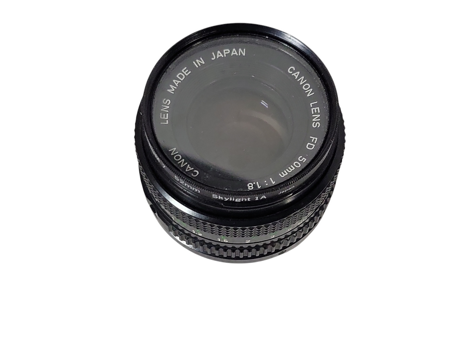 Canon Promaster Spectrum 7 52mm Skylight 1A lens FD 50mm 1:1.8