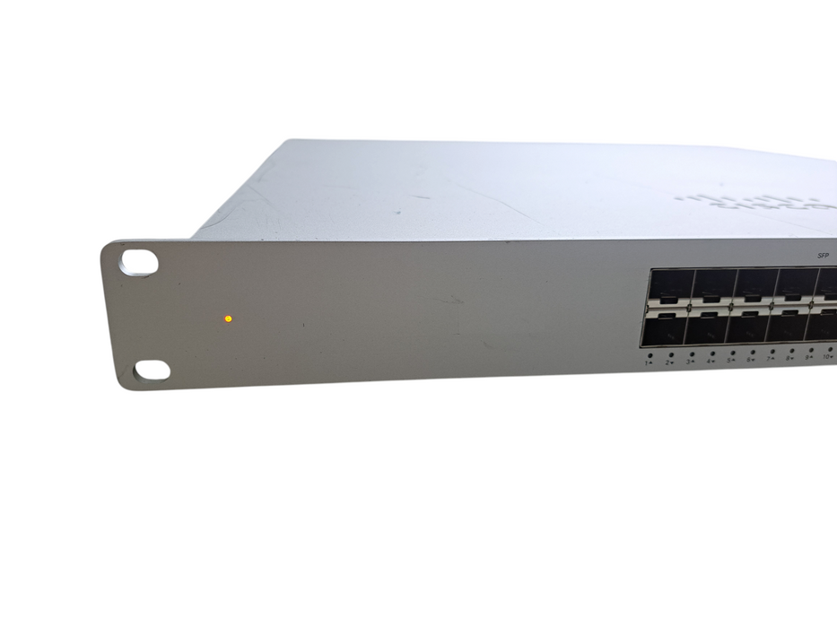 Cisco Meraki MS410-32-HW 32-Port 1G SFP, 4x 10G Cloud Managed Switch UNCLAIMED