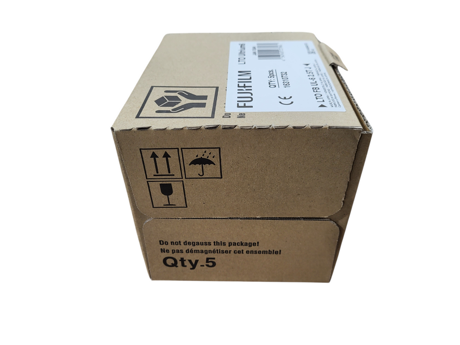 NEW Lot of 5 FUJIFILM LTO Ultrium 6 Data Cartridges 2.50TB 6.25TB