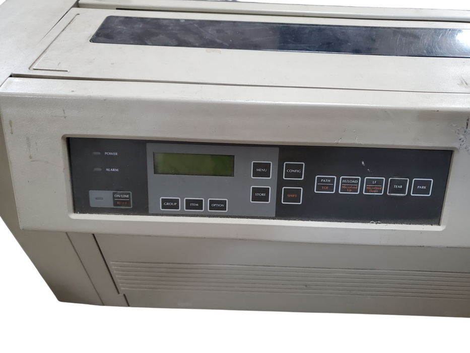 OKI Pacemark 4410 Dual 9-Pin Dota Matrix Printer - D21001A **READ*