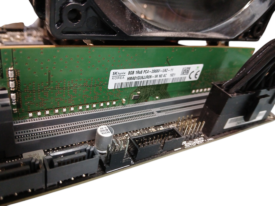 ASUS Prime H310I-Plus R2.0 w/ Intel i7-9700K 8GB RAM AS-IS *READ*