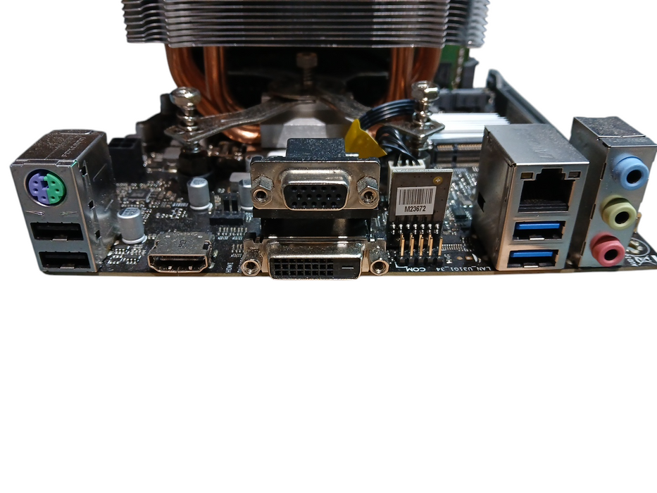 ASUS Prime H310I-Plus R2.0 w/ Intel i7-9700K 8GB RAM AS-IS *READ*