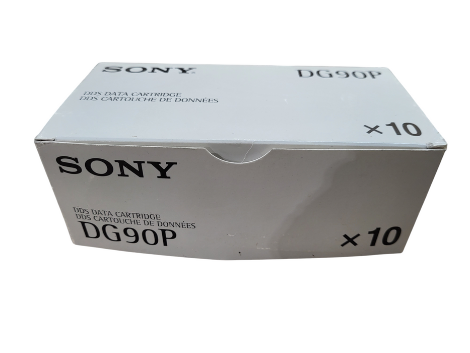 Sony DG90P DDS-1 Digital Audio Tape Data Cassette 4GB NEW/SEALED - Pack of 10
