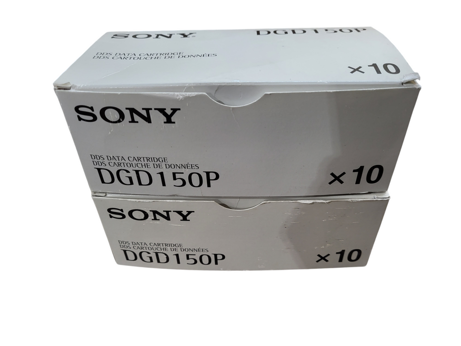 Lot of 15x SONY DDS-4 Data Tape Cartridge 20GB/40GB DGD150P DDS4