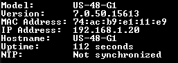 Unifi Switch 48 (US-48) 52-Port Managed Gigabit Switch