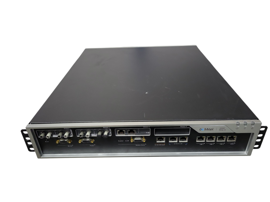 Mitel 3300 MXe III with T1/E Module Controller Gateway 50006731