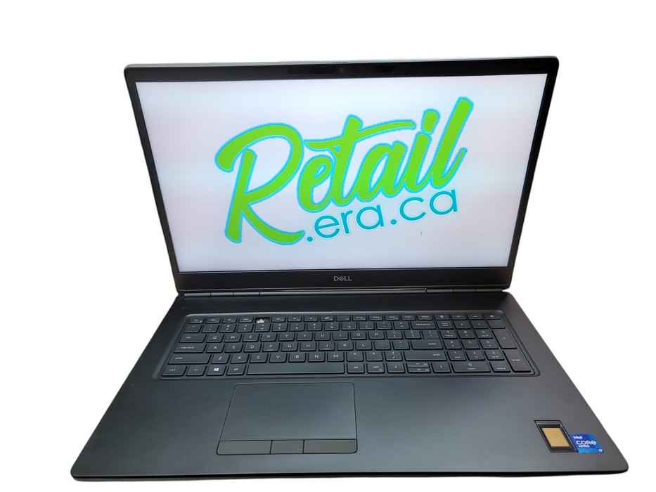 Dell Precision 7760 17" i7-11850H 32GB DDR4 RTX A5000 512GB NVMe READ
