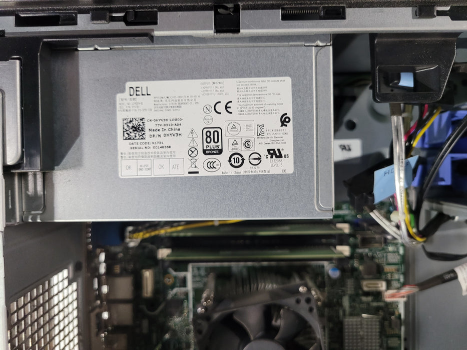 Dell PowerEdge T130 | Xeon E3-1220 v5 @3.00GHz 16GB DD4 | NO HDD