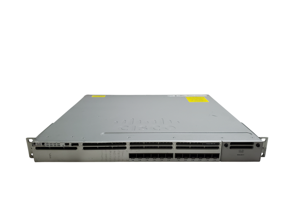 Cisco WS-C3850-12S-E  | 12-Port SFP Ethernet Network Switch | 2x PSU