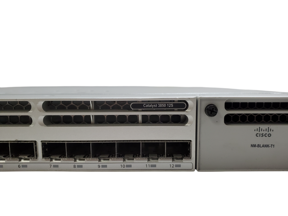 Cisco WS-C3850-12S-E  | 12-Port SFP Ethernet Network Switch | 2x PSU