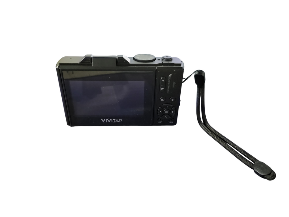 Vivitar Digital Camera with flip screen - Black - 20MP 4K Ultra HD