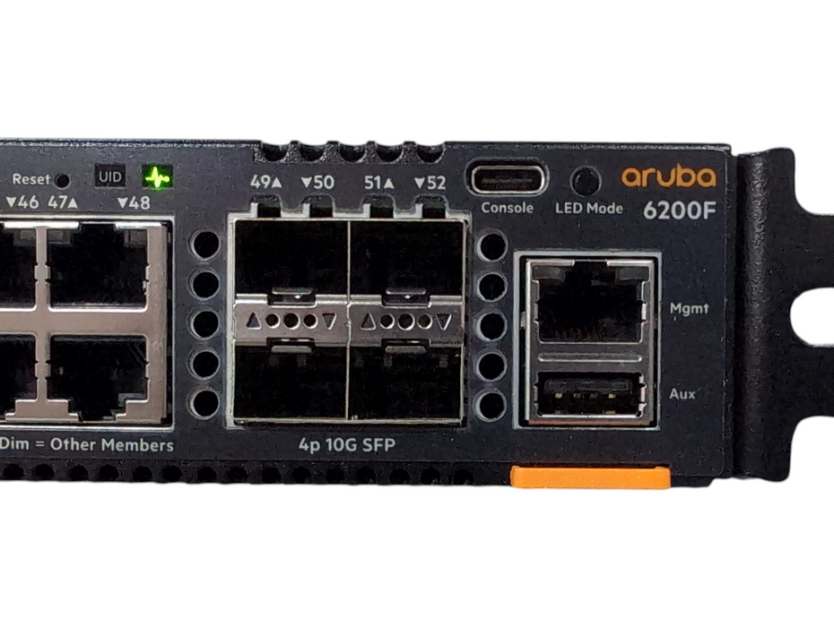 Aruba 6200F JL728A 48G Class4 PoE 4SFP+ 740W Managed Network Switch
