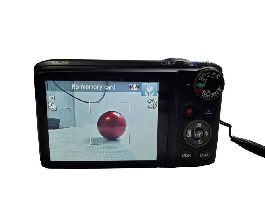 Canon PowerShot SX240 HS 12.1MP Digital Camera w/ Battery & Case