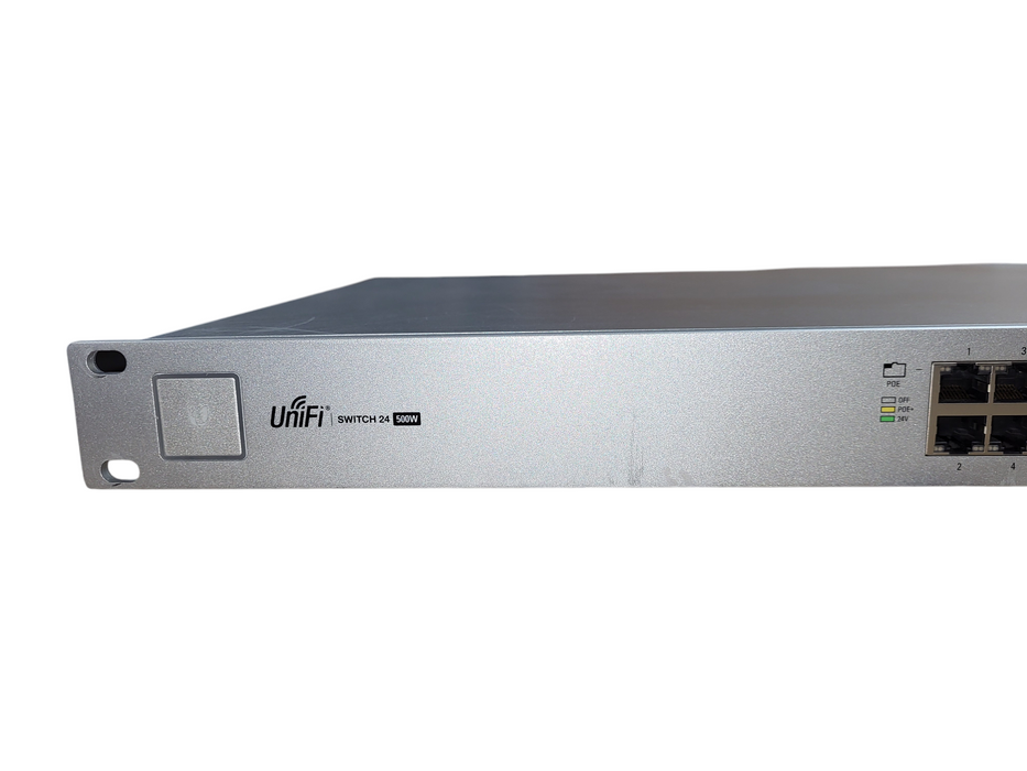 Ubiquiti UniFi 24-Port Gigabit Ethernet PoE Switch 500W (US-24-500W)