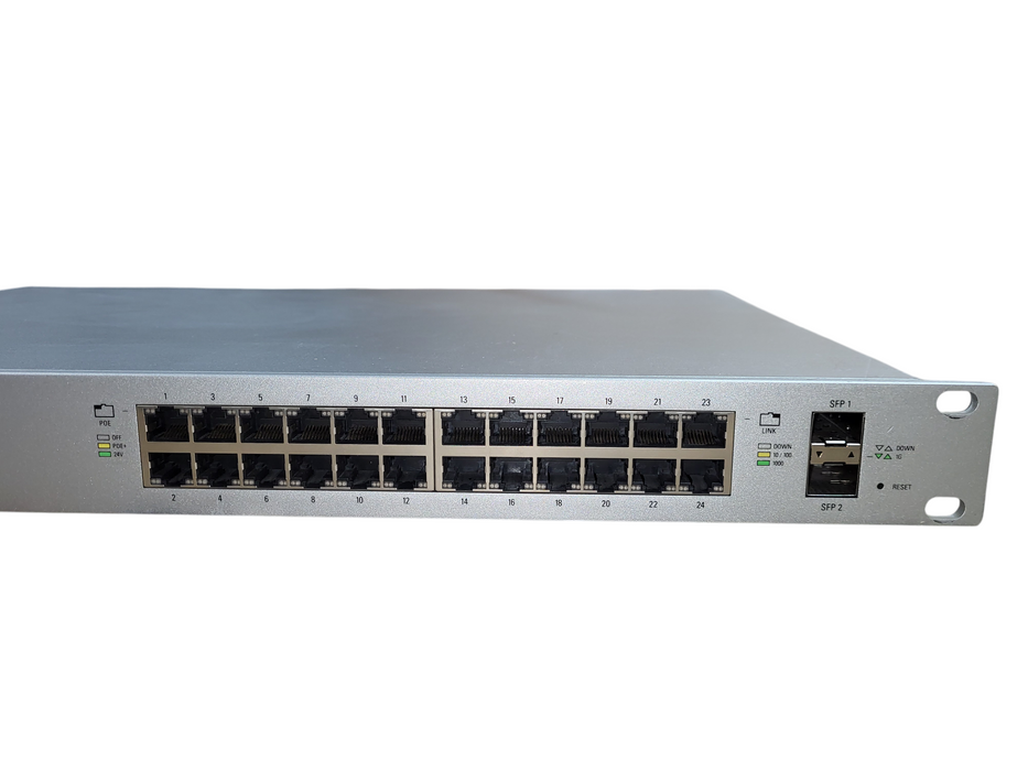 Ubiquiti UniFi 24-Port Gigabit Ethernet PoE Switch 500W (US-24-500W)