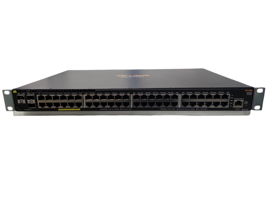 Aruba JL262A 2930F 48G PoE+ 4SFP+ Switch 1Gb/s port