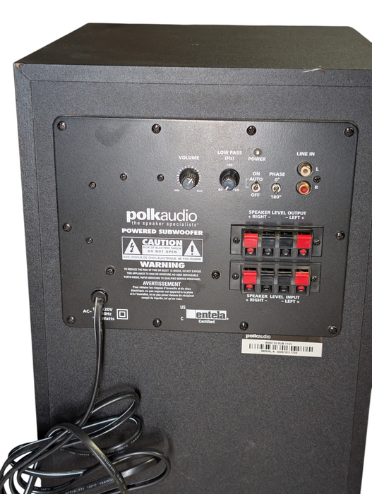 Polk Audio RM6750 Sub Home Theater Powered Subwoofer