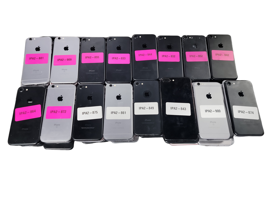 Lot of 79x Apple iPhone's [6/7 | B Condition][IPA2-17]