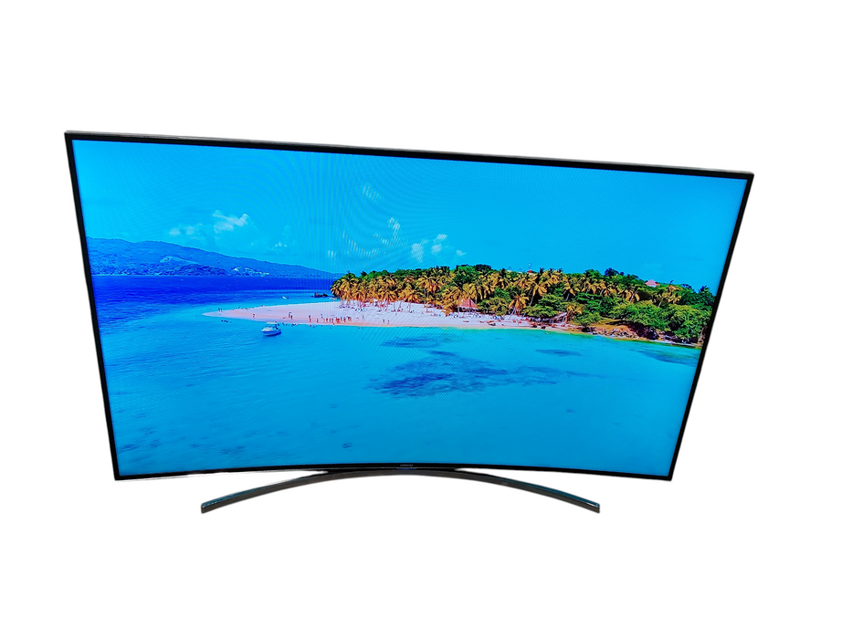 Samsung 55" Curved Tv Model: UN55H8000 with BLAST 20 Games Atari Flashback Drive