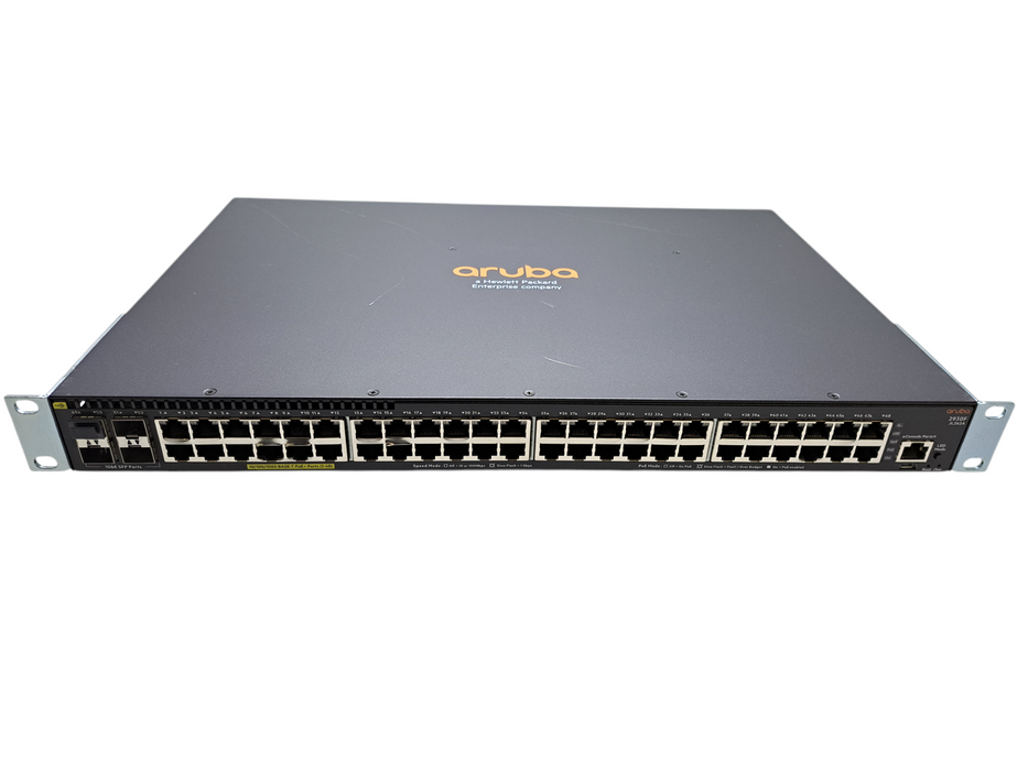 Aruba 2930F JL262A 48-Port Gigabit PoE+ 370W, 4x 1G SFP Managed Switch
