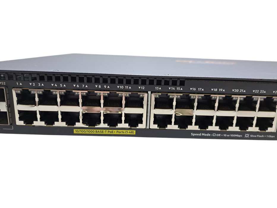 Aruba 2930F JL262A 48-Port Gigabit PoE+ 370W, 4x 1G SFP Managed Switch