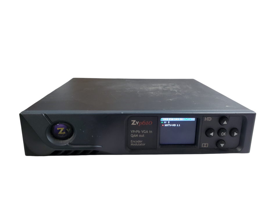 ZeeVee ZV Pro Zvp610 YPrPb VGA in QAM out Encoder Modulator