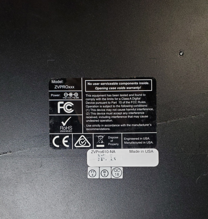 ZeeVee ZV Pro Zvp610 YPrPb VGA in QAM out Encoder Modulator