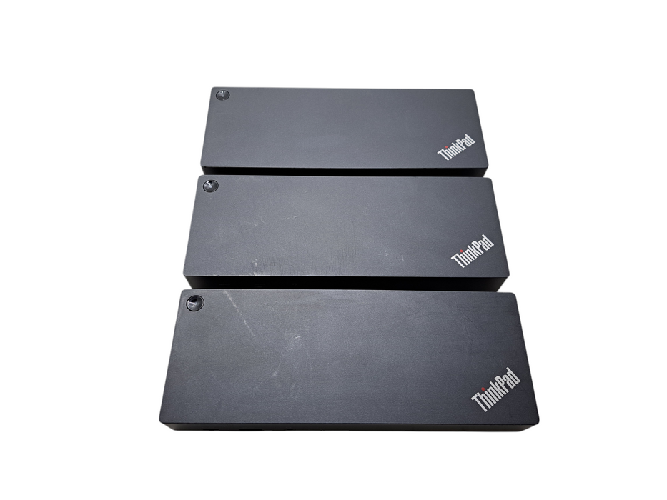 Lot of 3x Lenovo ThinkPad DUD9011D1 / 40AF Hybrid USB-C with USB-A Docks