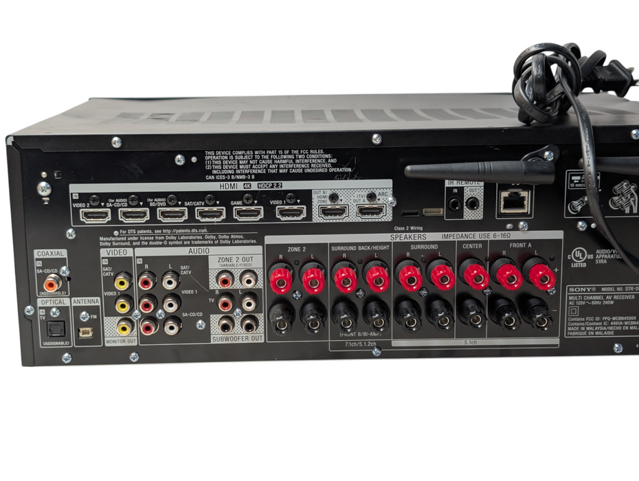 SONY STR-DN790 7.2 Chanel Surround Sound Receiver 4K HDR HDMI
