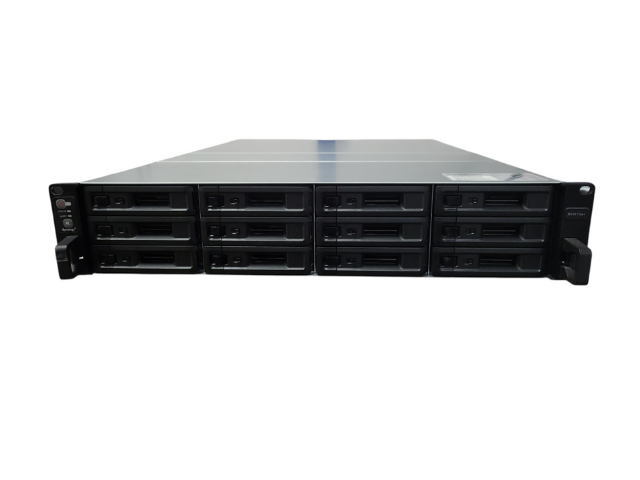 Synology RS3617xs+ 12-Bay Rackmount NAS w/ 32GB DDR4 ECC,All Caddies 12x 2TB HDD
