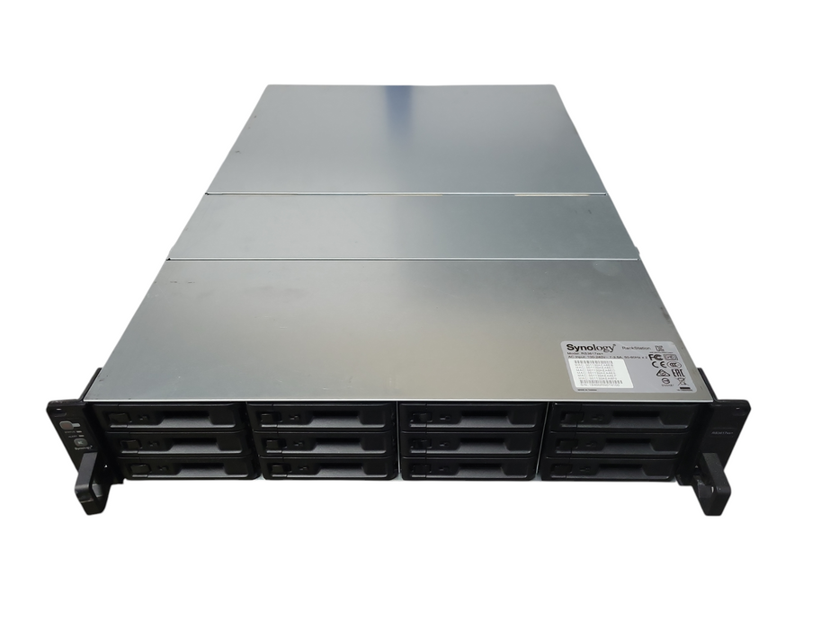 Synology RS3617xs+ 12-Bay Rackmount NAS w/ 32GB DDR4 ECC,All Caddies 12x 2TB HDD