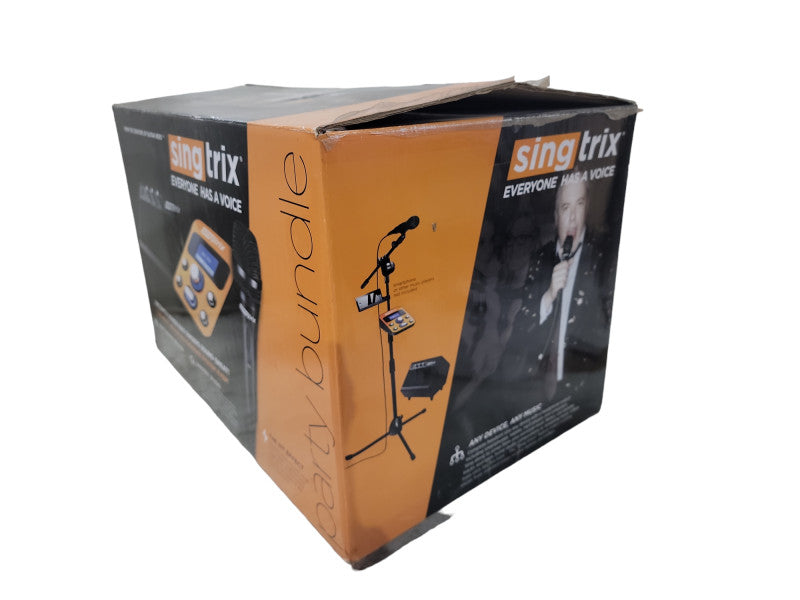 Singtrix Portable Karaoke Machine System All-In-One Party Bundle