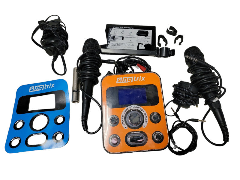 Singtrix Portable Karaoke Machine System All-In-One Party Bundle