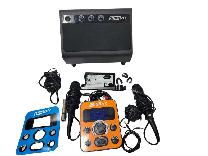 Singtrix Portable Karaoke Machine System All-In-One Party Bundle