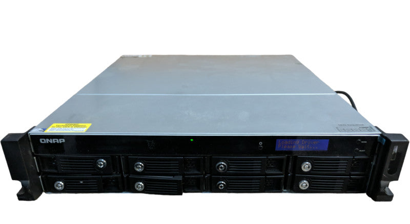 QNAP TS-869U-RP 8-Bay Network Attached Storage - 8 Caddies Included, No HDDs