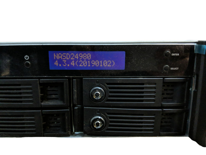 QNAP TS-869U-RP 8-Bay Network Attached Storage - 8 Caddies Included, No HDDs