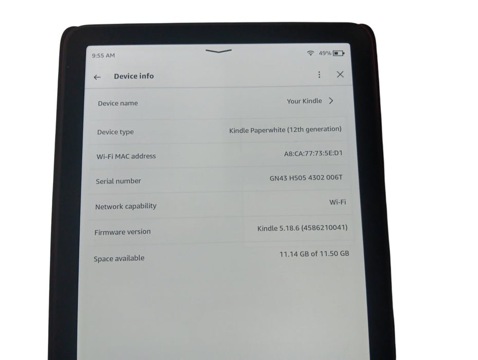 Amazon Kindle Paperwhite 12th Gen - 16GB - Pink [SA568B]