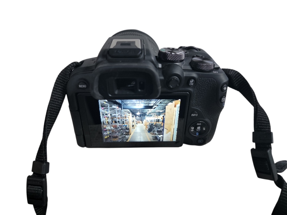 Canon EOS R10 Mirrorless Camera w/ RF 24-205mm F4 L IS USM [+ Tripod + 128GB SD]