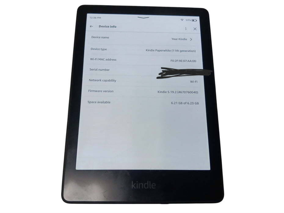 Amazon Kindle Paperwhite 11th Gen - 8GB [M2L3EK]