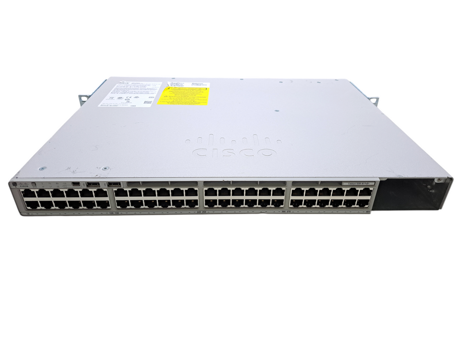 Cisco Catalyst C9200-48P-E | 48-Port Gigabit PoE+ Managed Switch w/ 1x 1000W PSU