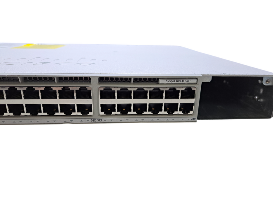 Cisco Catalyst C9200-48P-E | 48-Port Gigabit PoE+ Managed Switch w/ 1x 1000W PSU