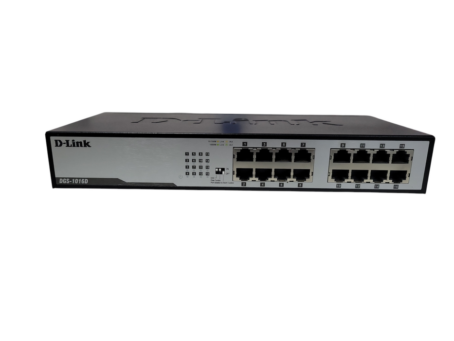 D-Link Gigabit Switch DGS-1016D 16-Port Gigabit Ethernet Unmanaged Switch