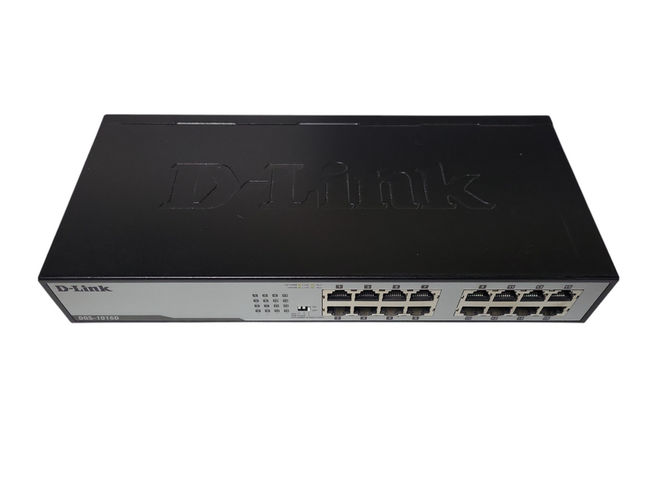 D-Link Gigabit Switch DGS-1016D 16-Port Gigabit Ethernet Unmanaged Switch